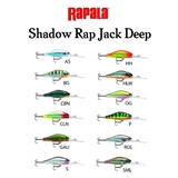 Woblery RAPALA Shadow Rap Jack Deep 5