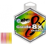 Plecionki DRAGON Guide 8X Rainbow