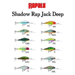 Zdjęcie Woblery RAPALA Shadow Rap Jack Deep 5