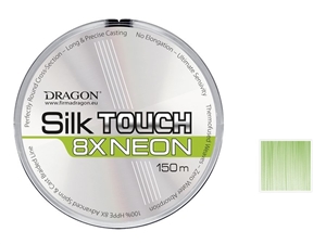 Zdjęcie Plecionki DRAGON Silk TOUCH 8X Neon 150m NEW