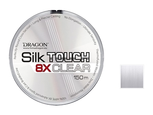 Zdjęcie Plecionki DRAGON Silk TOUCH 8X Clear 150m NEW