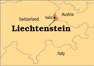 Zdjęcie Wysyłka Lichtenstein / shipping Liechtenstein