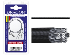 Zdjęcie Przypon DRAGON HM Steel Guard 7x7 Momoi Carbon