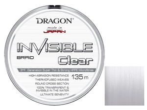 Zdjęcie Plecionki DRAGON Invisible CLEAR