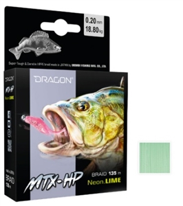 Zdjęcie Plecionka DRAGON MTX-HP LIME / Momoi