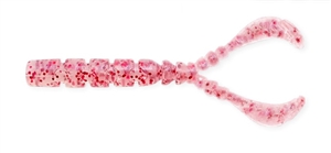 Zdjęcie MUSTAD Aji Worm Chiki-Chiki 4,3 Clear Red