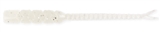 MUSTAD Aji Worm Bachi-Bachi 5cm White Glow