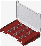 Pudełko dwustronne VERSUS Rungun Case 3010W1 czerw