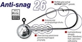 Główki Jigowa MUSTAD ANTI-SNAG 20szt./op