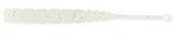 MUSTAD Aji Worm Plu-Plu 5cm White Glow